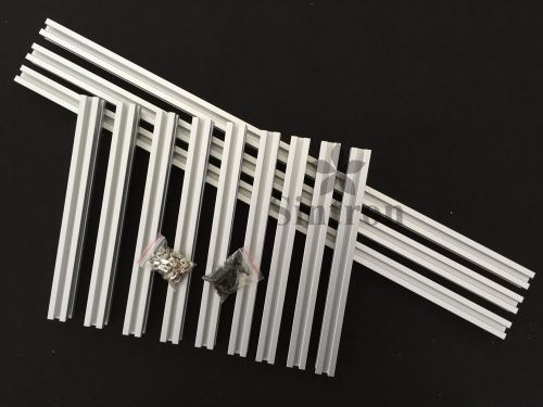 20mm x 20mm 4-slot Aluminum Extrusion Cover Kit for Kossel mini delta 3D printer