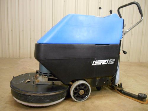 Used windsor compact 20&#034; 24v floor auto scrubber complete w/ charger for sale