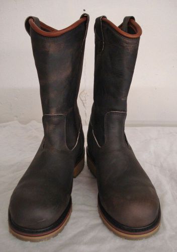Double h 10&#034; wellington work boots style - dh6501 size 9 ee for sale