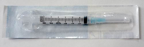 Single BD 3 ml Syringe With Luer-Lok Tip with BD PrecisionGlide needle