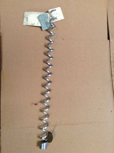 Acrison Feeder Auger 1 9/16 X 26 3/4 LG 5/8 HUB Stainless NEW