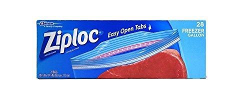 Ziploc Freezer Bag, Gallon Size-30 ct