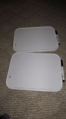 Two 8.5 x 11 Whiteboards w/Markers