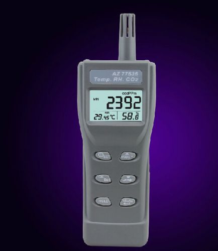 Handheld Carbon Dioxide CO2 Temperature Humidity DP WB 5in1 Meter Detector