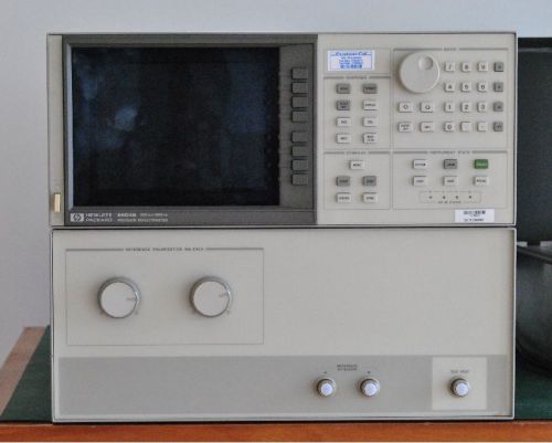 Agilent HP 8504B 1300-1550nm Precision Reflectometer Lightwave System  - CAL&#039;D!