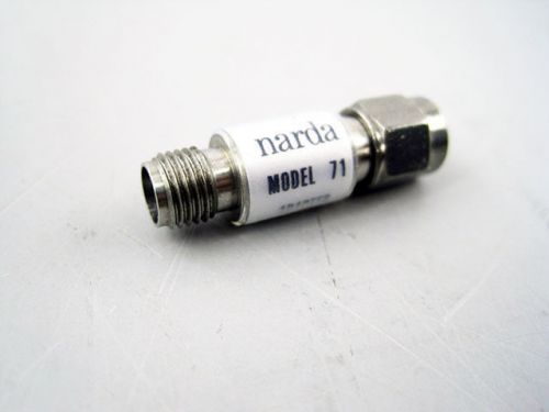 NARDA 71 COAXIAL ADAPTER 3.5 MM MALE TO FEMALE