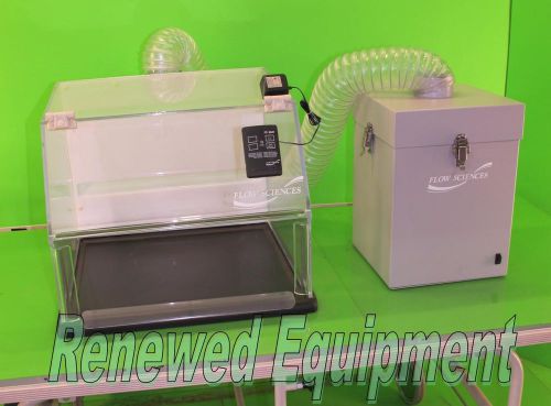 Flow Sciences LEV-2010 2-ft Balance Safety Hood with Blower, Alarm &amp; New Hose