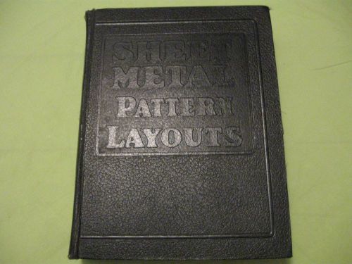 1959 Audels Sheet Metal Pattern Layouts Book