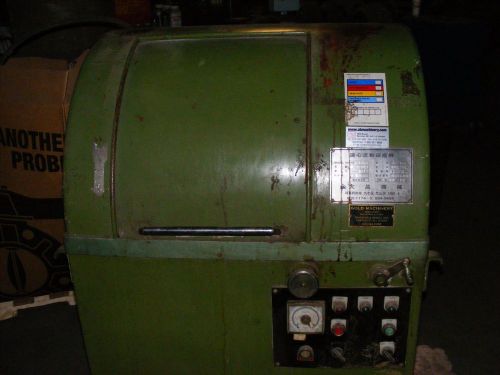 HZ 30, 1Cu Ft metal finishing centrifugal barrel finisher polisher high energy