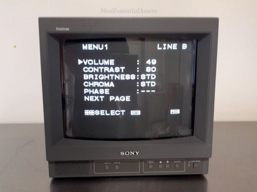 Sony Trinitron PVM-14N5U 500 TV Resolution Lines 14&#034; Color Monitor NTSC PAL