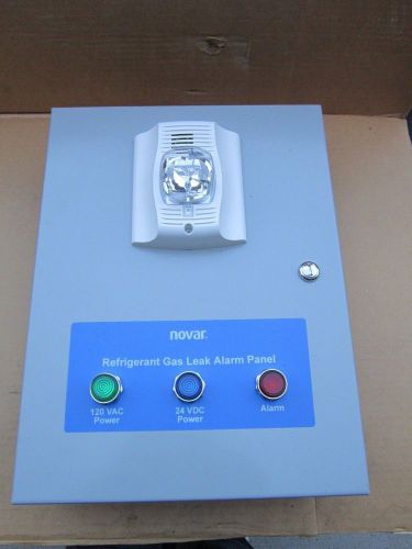 Novar Refrigerant Leak Detector Alarm Panel and Honeywell IR Sensor
