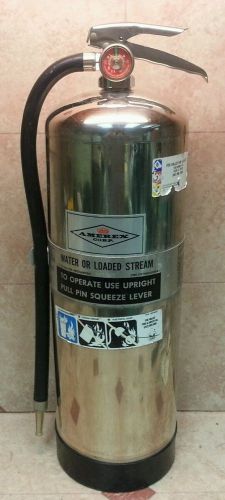 2.5 gallon (amerex)  water pressure fire extinguisher w/schrader valve for sale