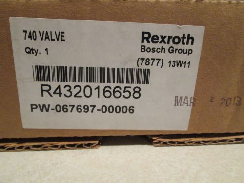 REXROTH 740 VALVE R432016658 *NEW*