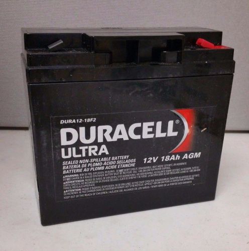 Duracell Ultra DURA12-18F2 Sealed Non-Spillable Battery