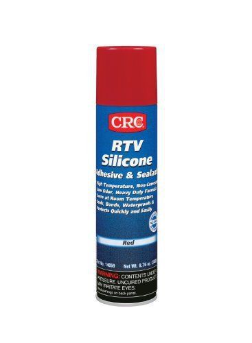 NEW CRC 14059 RTV Silicone Sealant - Red  8.75 Wt Oz