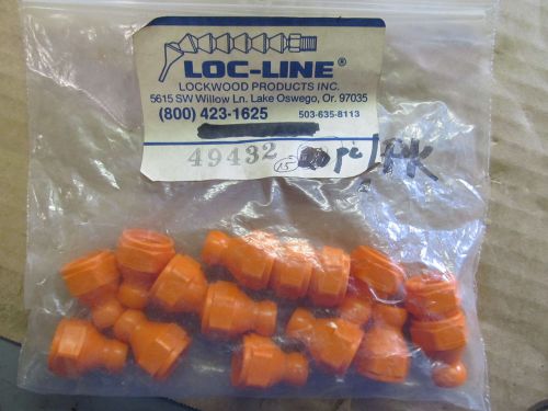 Loc-Line # 49432  3/8&#034; SAE Threaded Adapter To 1/4&#034; ( Price Is for 15 Pcs  )