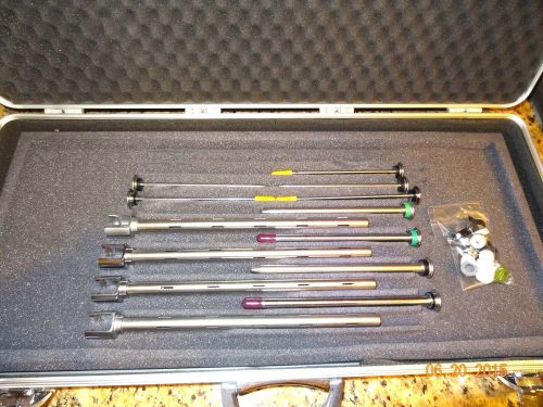 STORZ Trocar &amp; Cannula set of 8 with Accessories, model N30160. NEW  see list