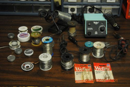 Weller wes51 soldering set / hugh lot. many extras for sale