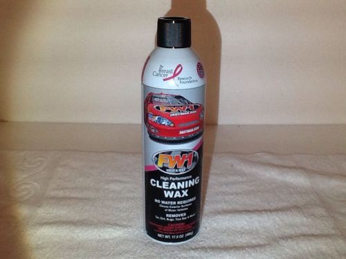 Fw1 Cleaning Waterless Wash &amp; Wax with Carnauba Car Wax 17.5 OZ