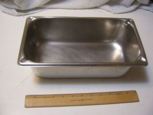 VOLLRATH  USED Stainless Steel SUPER PAN II 3034-2 4.1 QT