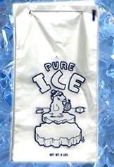 Eskimo 8lb Ice Bags (Wicketed) mil. 1.5 pack of 1000cs