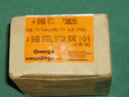 Omaga Couplings 4 SHSB STEEL STOCK BORE 1-3/8 7300295