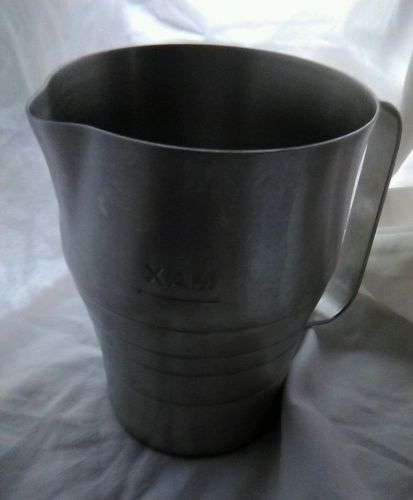 18/8 NSF Stainless steel  commercial milk frother cup.