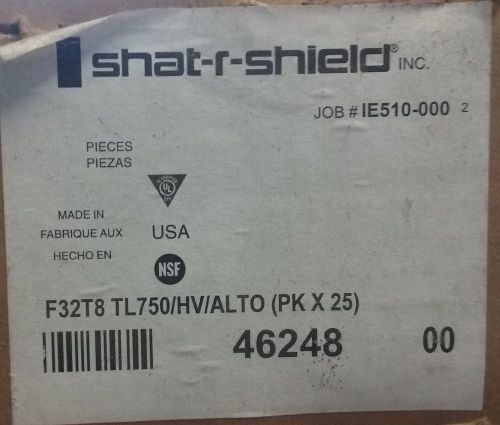Shat-r-shield F32TL750 safety coated bulb