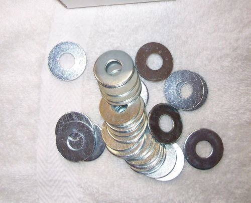 Flat washers 7/16&#034; uss zinc plated for sale