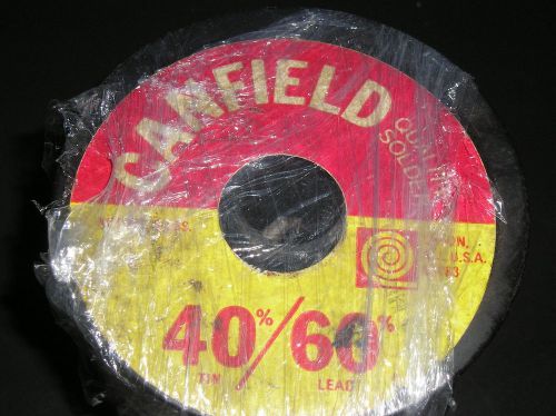 Vintage Canfield Solder 5 Pounds 40/60