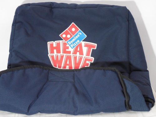 Dominos Heat Wave pizza or hot plate bag Blue Delivery