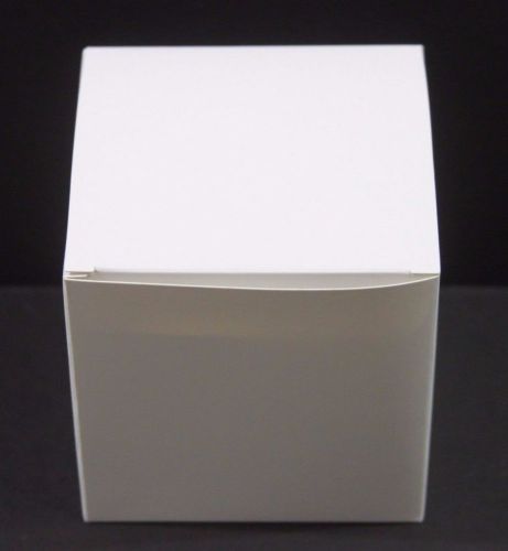 Lot of 100 4x4x4 Gift Retail Shipping Packaging boxes White light cardboard