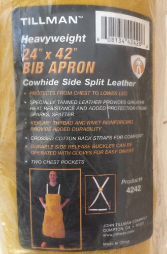 Tillman heavyweight 24&#034; x 42&#034; cowhide apron for sale