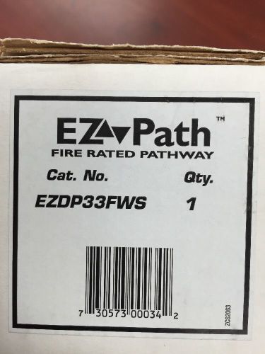 EZ Path EZDP33FWS Fire Rated pathway - NIB