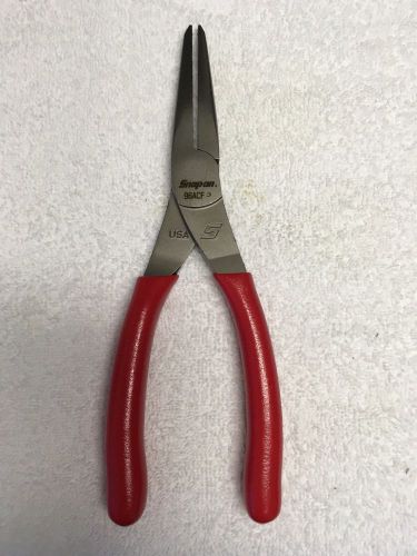 Snap On  POINTED Pliers in RED    NEW!  96ACF   Loose, never used, still oiled