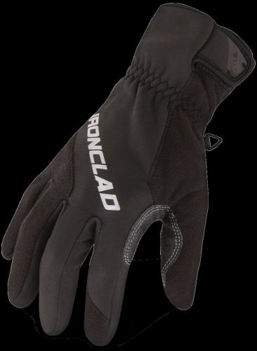 Ironclad smb2 cold condition summit fleece 2 mens work gloves black for sale
