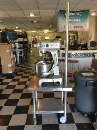 Hobart 20 quart mixer, model a200t bowl whip hook paddle stand included for sale
