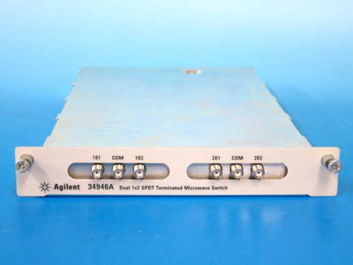 Agilent 34946A Dual 1x2 SPDT Terminated Microwave Switch Module