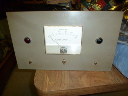 Vintage JBT Instruments Elapsed Time Meter in Metal case W/Double Outlet on Back