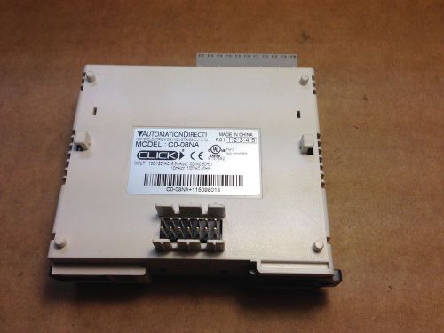 Automation direct input module model c0-08na for sale