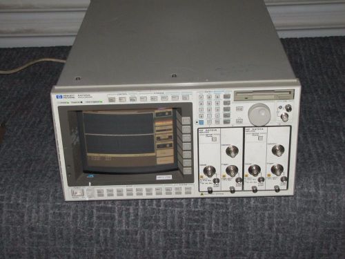 HP HEWLETT PACKARD MODEL 54720A OSCILLOSCOPE W/ TWO 54721A AMPLIFIERS (#1159)