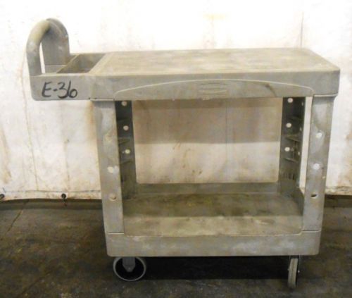 Rubbermaid utility cart, 4505-00 hd, 450500beig, 500 # capacity, beige for sale