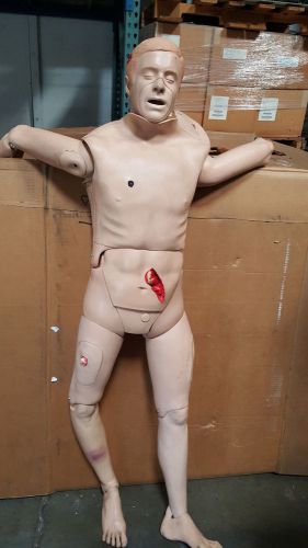 SIMULAIDS FULL BODY PATIENT CARE SIMULATOR MANIKIN BURN VICTIM