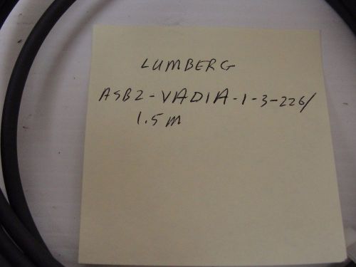 New Lumberg Cordset, ASB2-VAD1A-1-3-226/1.5M