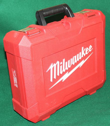 Milwaukee carry case for 2602-22 m18 18v  1/2&#034; hammer drill for sale