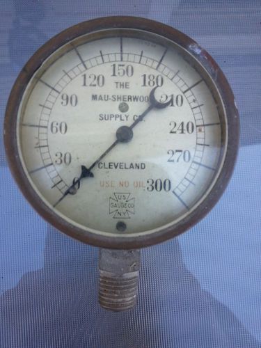 Antique the mau-sherwood supply co cleveland welding gauge for sale