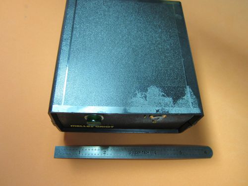 MELLES GRIOT LASER POWER SUPPLY AS IS HELIUM NEON GAS DISCHARGE TYPE BIN#E2