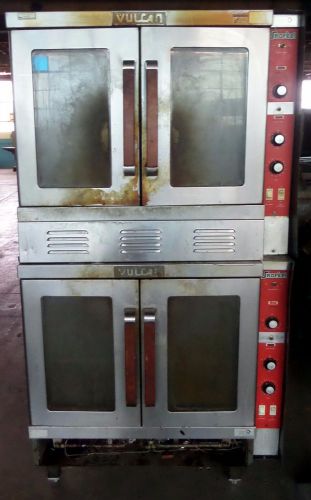 Vulcan snorkel sg22 double stacked ss gas convection oven #1 for sale