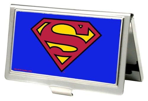 Superman DC Comics Superhero Classic Logo - Business Card Holder Small
