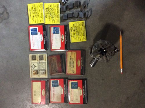 Series 100 new haven conn geometric die chaser head with 22ea die sets 3/4 shank for sale